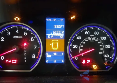 2010 Honda Cr-V Ex-L из США, поврежденный, VIN 5J6RE4H79AL030772